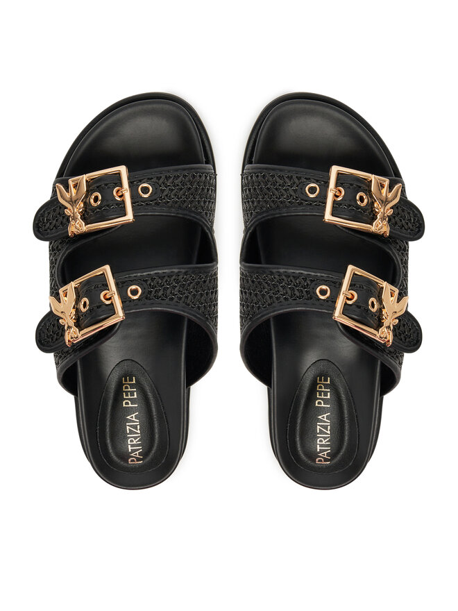 Patrizia Pepe Pantoletten Patrizia Pepe PPJ337 31 Schwarz