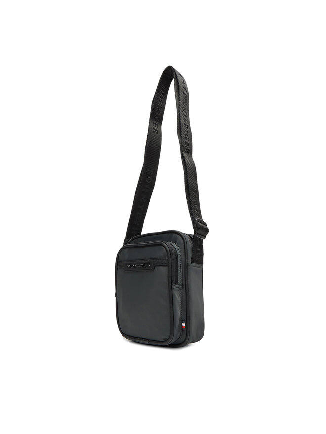 Tommy Hilfiger Τσαντάκι Tommy Hilfiger Th Repreve Mini Reporter AM0AM13465 Γκρι