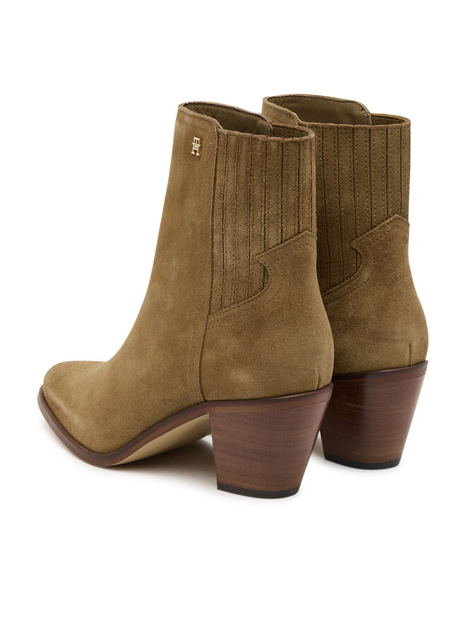 Tommy Hilfiger Stiefeletten Tommy Hilfiger Western FW0FW08888 Braun