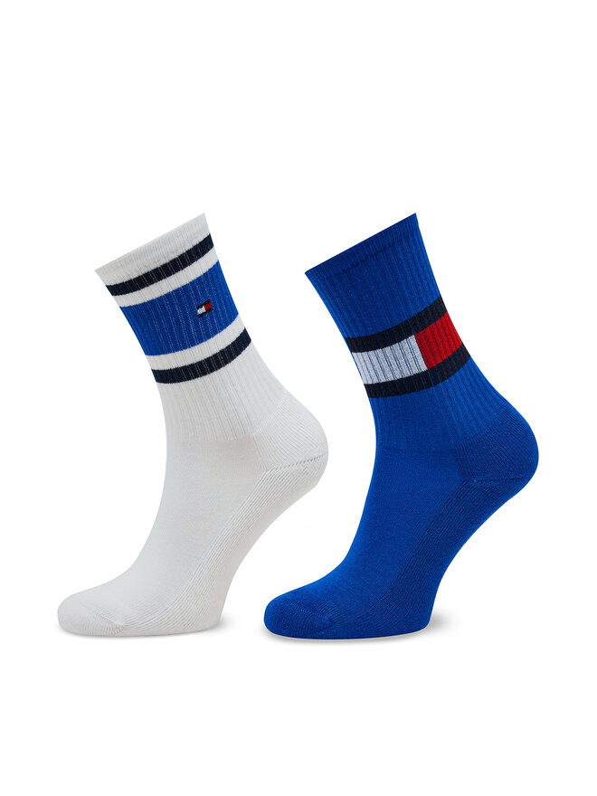Tommy Hilfiger 2er-Set hohe Kindersocken Tommy Hilfiger 394020001 Bunt