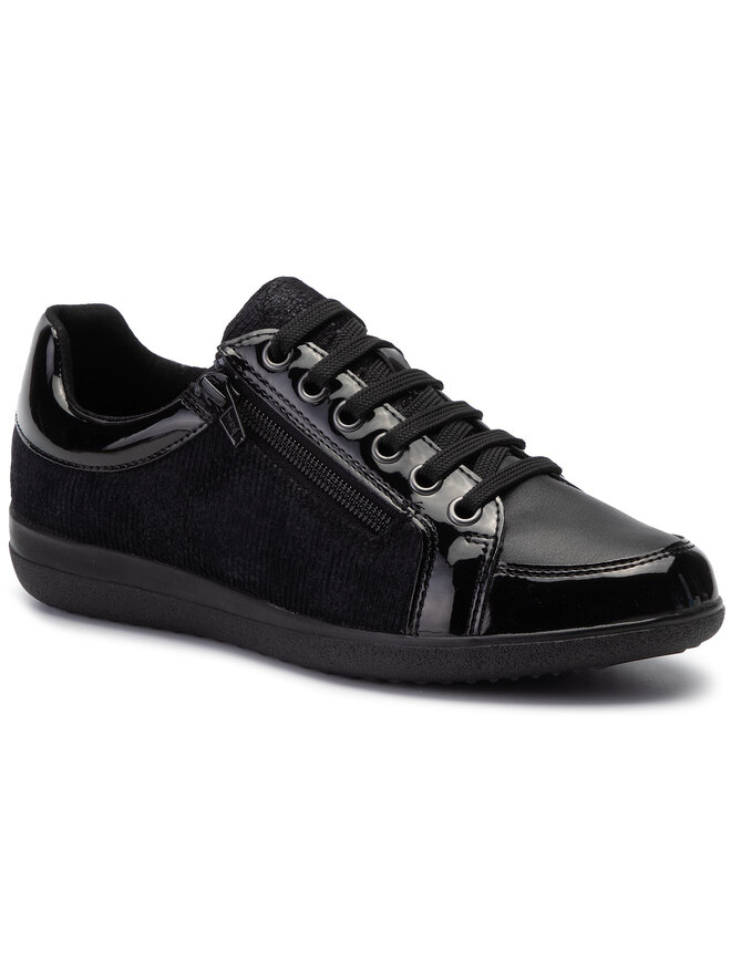 Sneakers Geox D Nihal A D947LA 0PWHH C9999 Noir chaussures