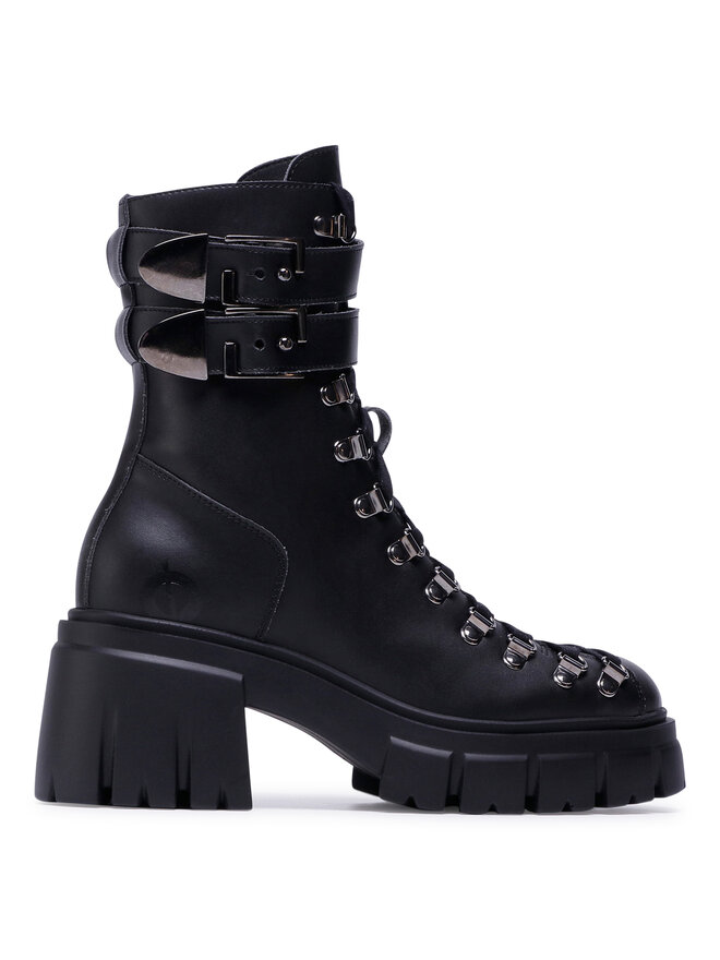 Altercore Botki Altercore Chloe II Vegan Czarny