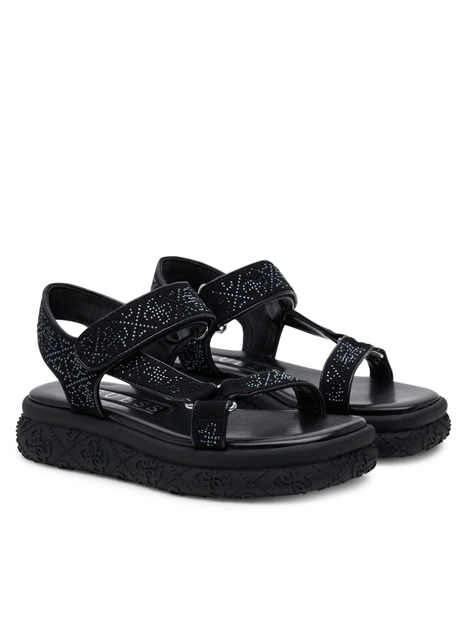 Guess Sandále Guess FLJLOD FAP03 Čierna