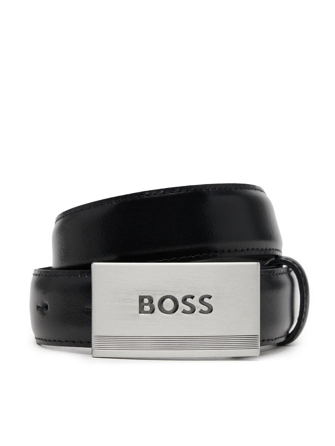 BOSS Pásek BOSS J51741 M Černá