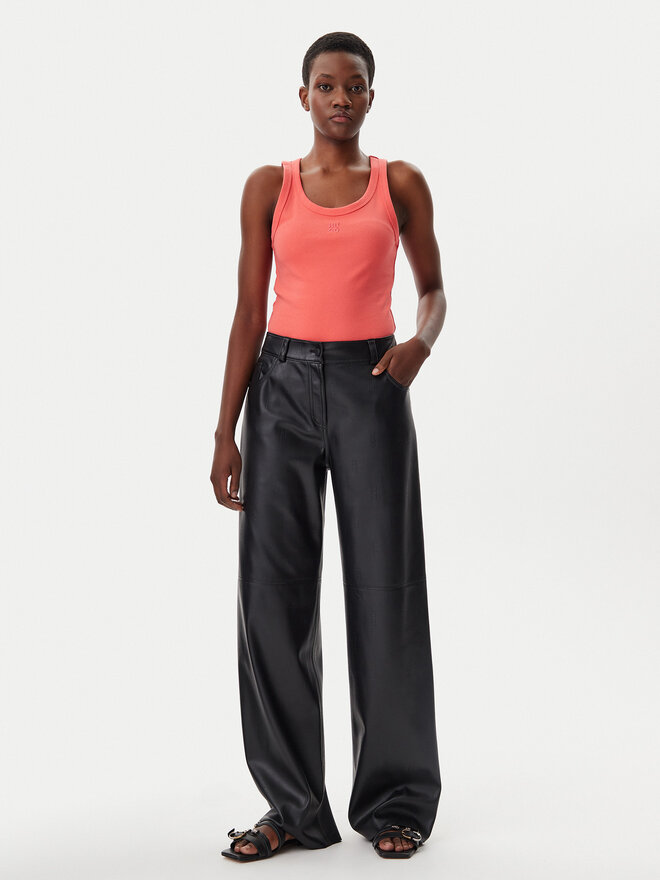 HUGO HUGO Τοπ Datamia 50514489 Κόκκινο Slim Fit