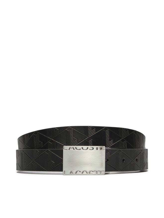 Lacoste Cintura da uomo Lacoste RC4081 Nero