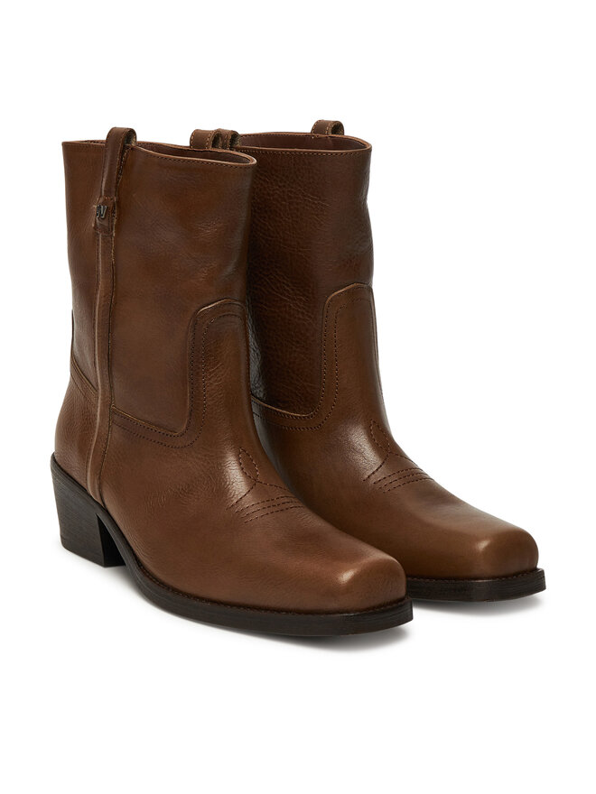 Weekend Max Mara Μποτάκια Weekend Max Mara Ranch 2525796034600 Καφέ