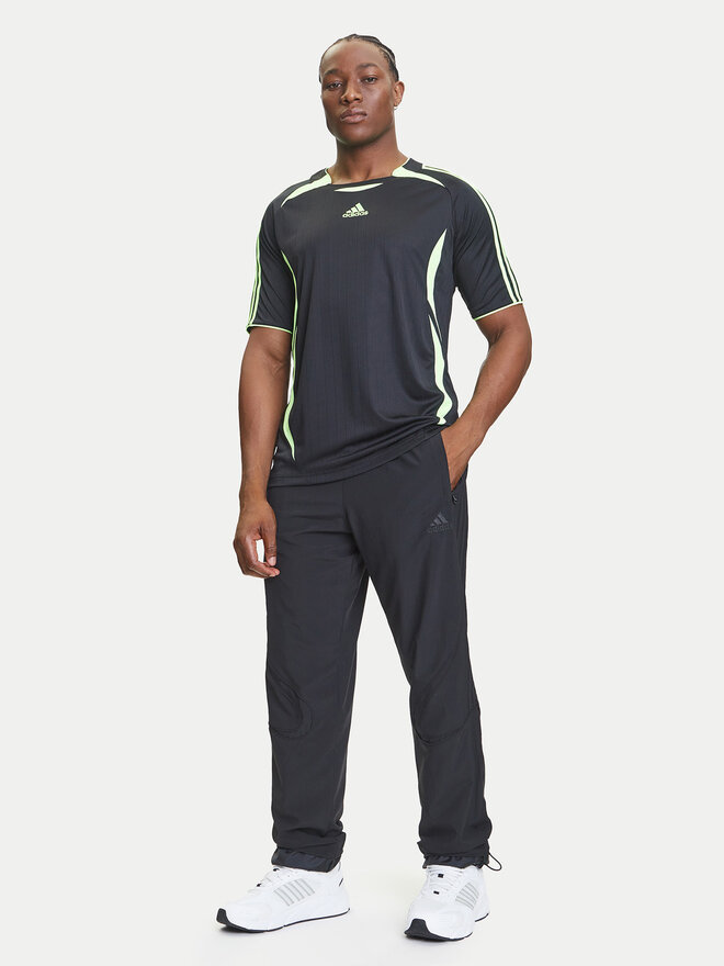 adidas adidas Marškinėliai Teamgeist adicolor JW5872 Juoda Loose Fit