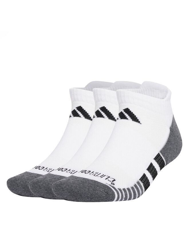 adidas Σετ 3 ζευγάρια κοντές κάλτσες unisex adidas Prf Cc C Low 3P JD9569 Λευκό
