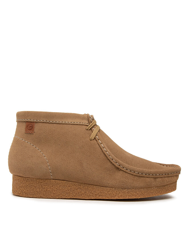 Clarks Schnürschuhe Clarks Shacre Boot 26159438 Beige
