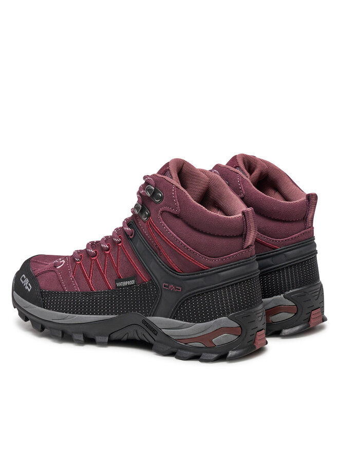 CMP Scarpe da trekking CMP Rigel Mid Wmn Trekking Shoes Wp 3Q12946 Bordeaux
