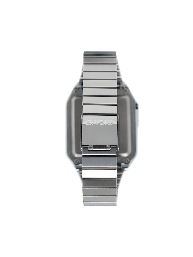 Casio Ρολόι Casio Vintage Edgy CA-500WE-1AEF Ασημί