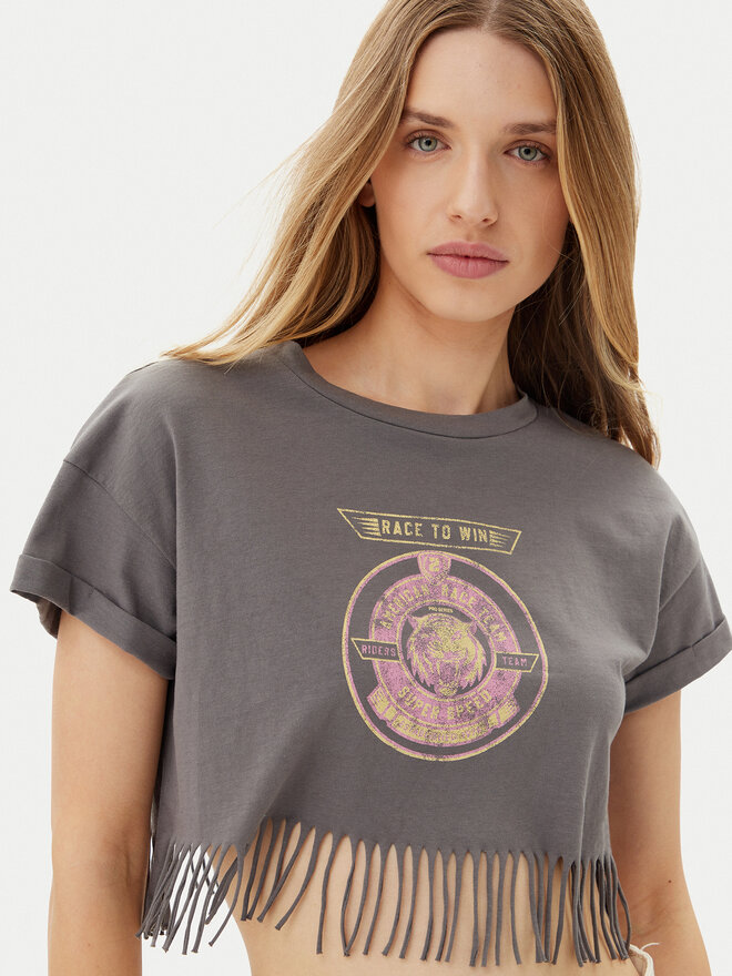 Noisy May Noisy May Camiseta Gaby 27033386 Gris Regular Fit
