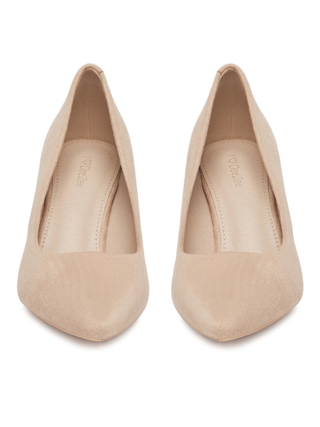 DeeZee Tacones DeeZee DZ0010 Beis
