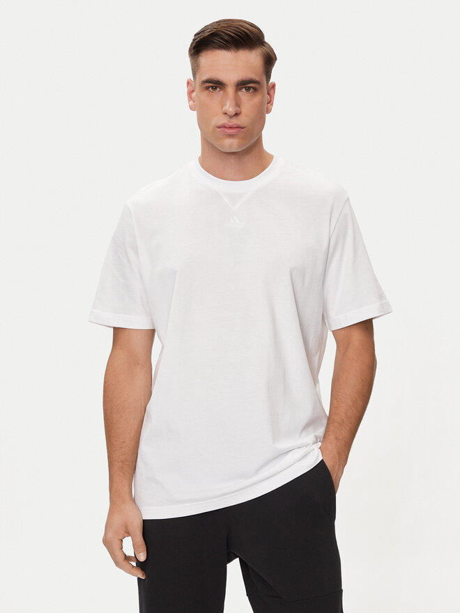 adidas adidas T-Shirt ALL SZN IC9788 Weiß Loose Fit