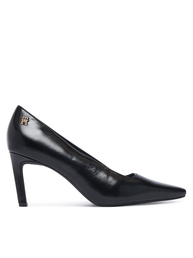 Tommy Hilfiger High Heels Tommy Hilfiger Squared Toe High Heel Lth Pump FW0FW09510 Schwarz