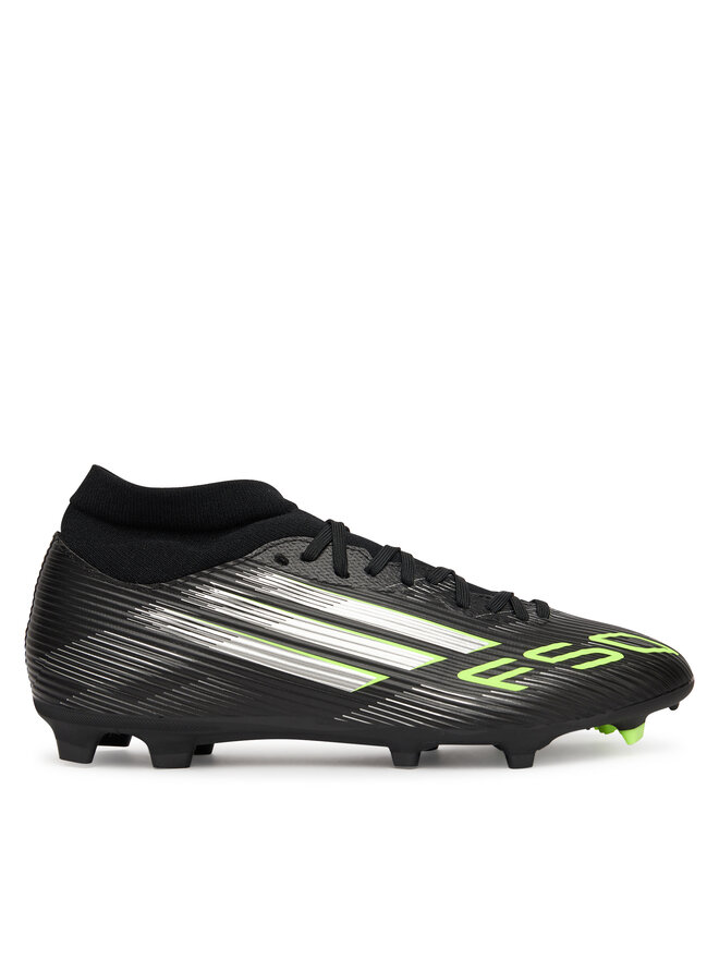 adidas Buty do piłki nożnej adidas F50 League Mid Firm/Multi-Ground Boots JI0887 Czarny