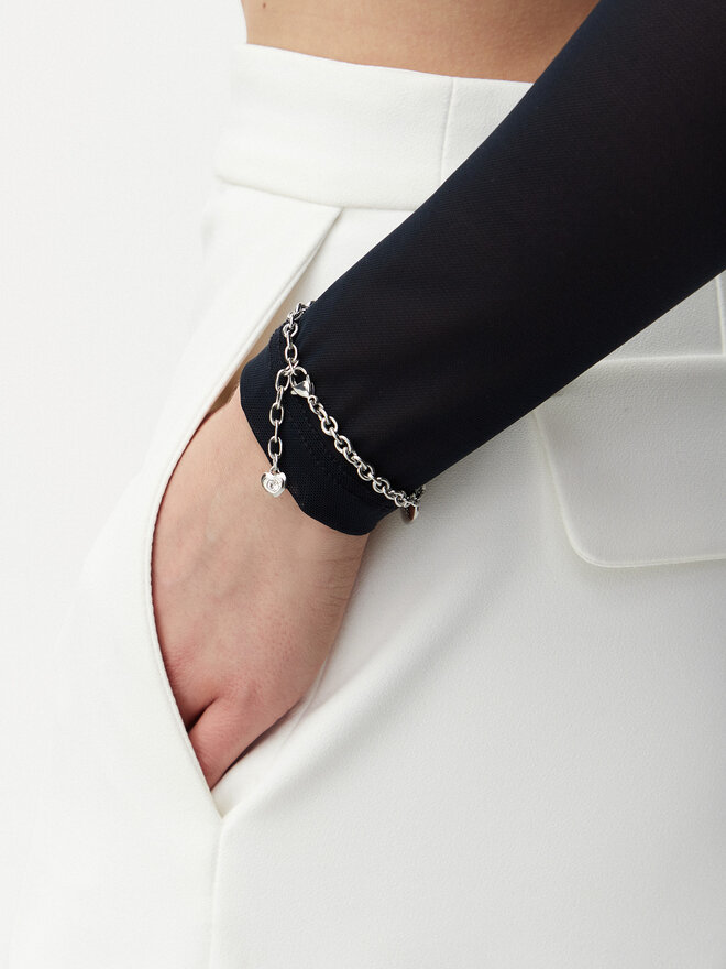Guess Bracciale Guess JUBB05 217JW Argento