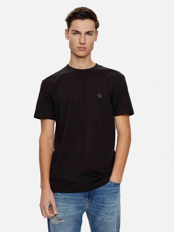 Calvin Klein Jeans Calvin Klein Jeans T-Shirt J30J326683 Μαύρο Regular Fit