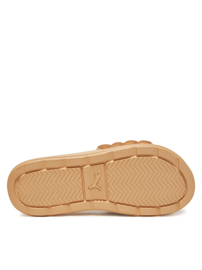 Puma Klapki Puma Karmen Slide Puffy Wns Aqua Metallics PU 400679 02 Złoty