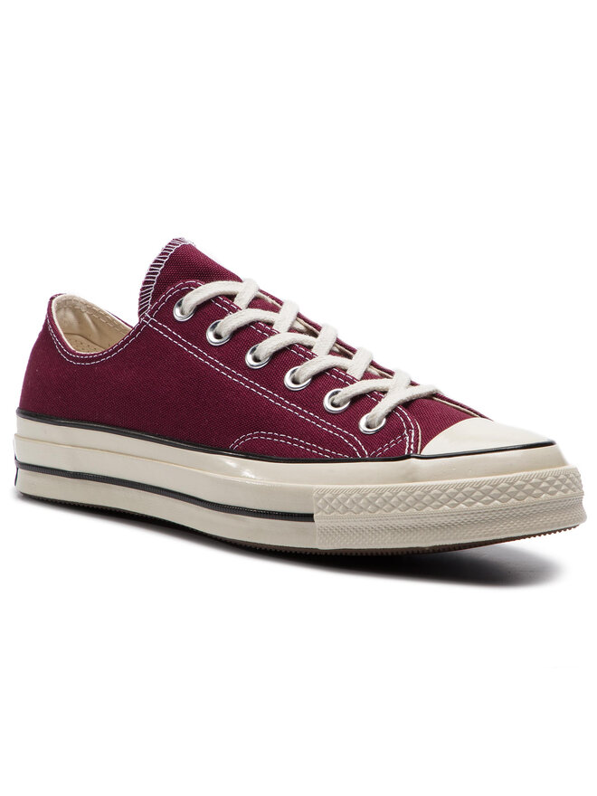 Bambas Converse Chuck 70 Ox 162059C Guinda burdeos zapatos.es