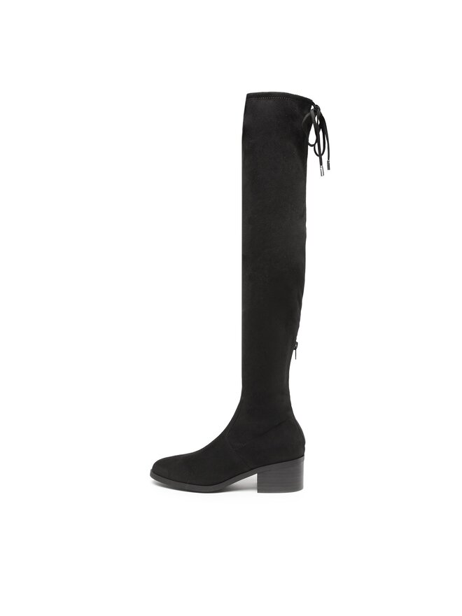 Steve Madden Μπότες πάνω από το γόνατο Steve Madden Gerardine SM11001162-04001-001 Μαύρο
