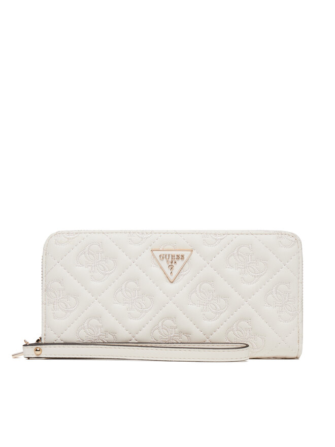 Guess Cartera grande para mujer Guess Adelasia Slg SWQL96 58146 Écru