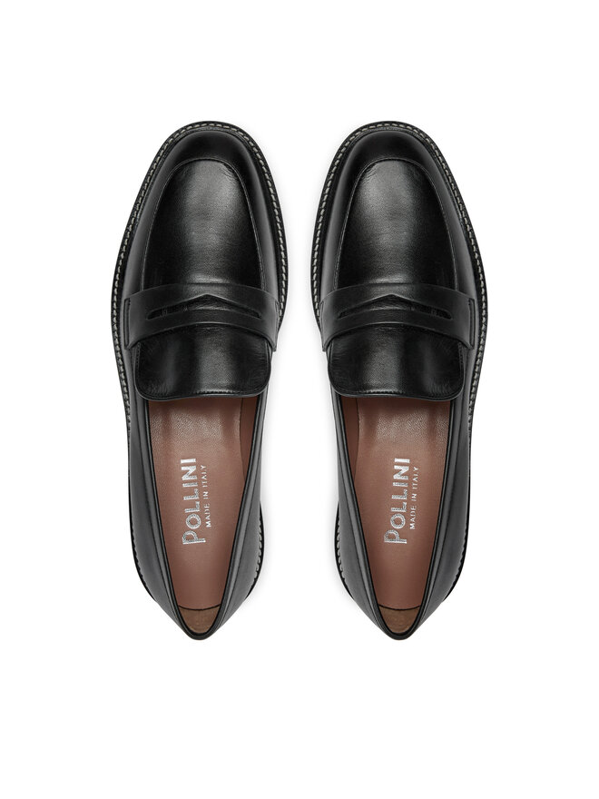 Pollini Loaferice Pollini SA10093G1LTDG000 Crna
