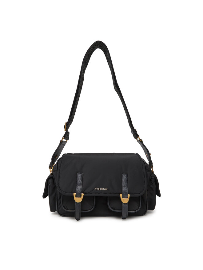 Coccinelle Handtasche Coccinelle Campus Puffy Ny E1 RFH 15 01 01 Schwarz