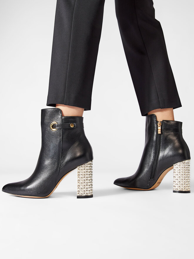R.Polański Stiefeletten R.Polański 1039 Schwarz
