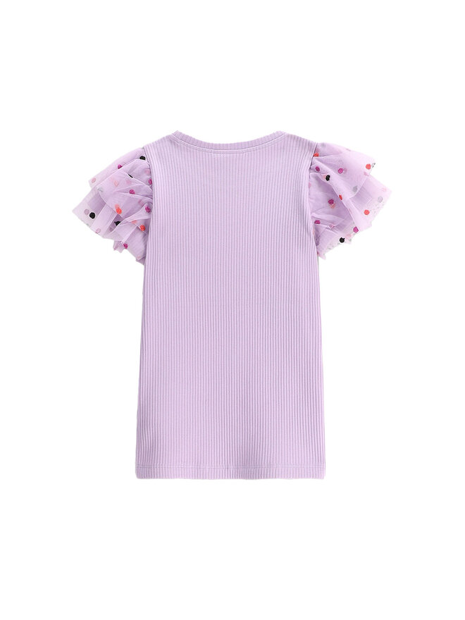 Coccodrillo Coccodrillo Marškinėliai WC5143202RGK Violetinė Regular Fit