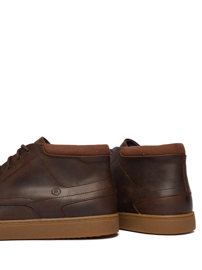 Clarks Schnürschuhe Clarks Lydford Mid 26327459 Dunkelbraun