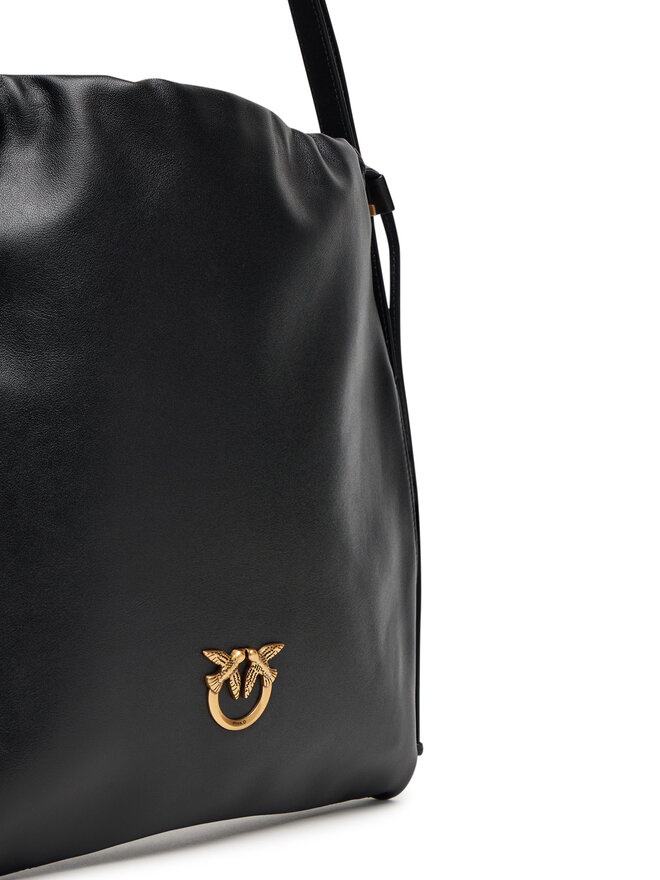 PINKO Táska PINKO Slouchy Classic Bag AI 25-26 PLTT 104359 A0QO Fekete