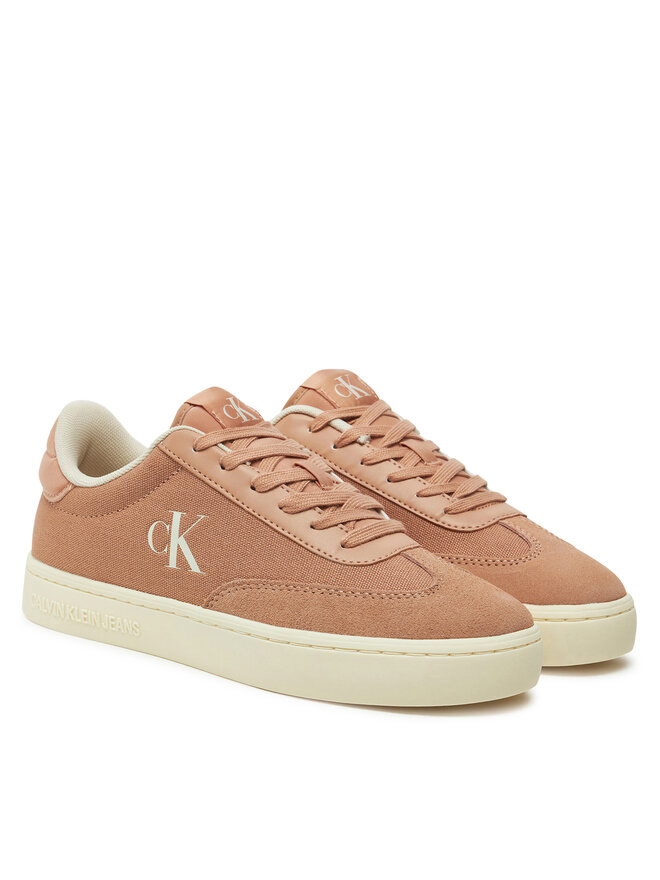 Calvin Klein Jeans Zapatillas Calvin Klein Jeans Classic Cupsole Low Mix Mg Wn YW0YW01636 Rosa