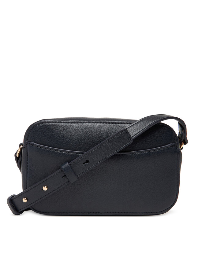 Tommy Hilfiger Handtasche Tommy Hilfiger Th Logo Camera Bag AW0AW18115 Dunkelblau
