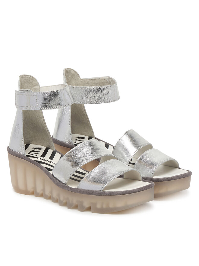 Fly London Босоніжки Fly London Bonofly P501290 Срібний