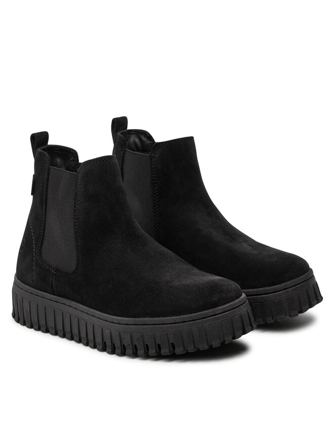 Tamaris Bokacsizma Tamaris 1-25405-43 Fekete