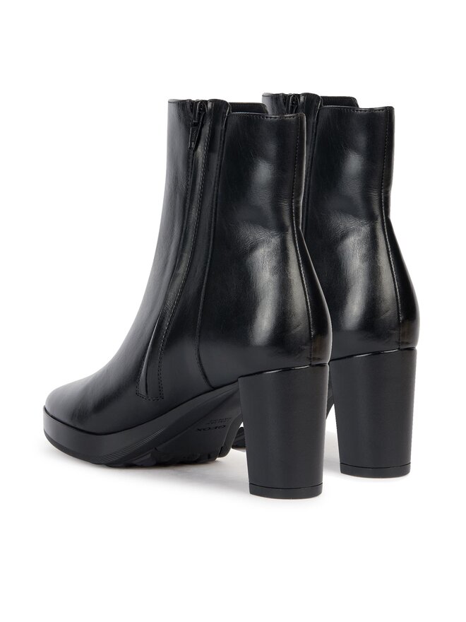 Geox Stivaletti Geox D Walk Pleasure 60 D36TEC 00043 C9999 Nero