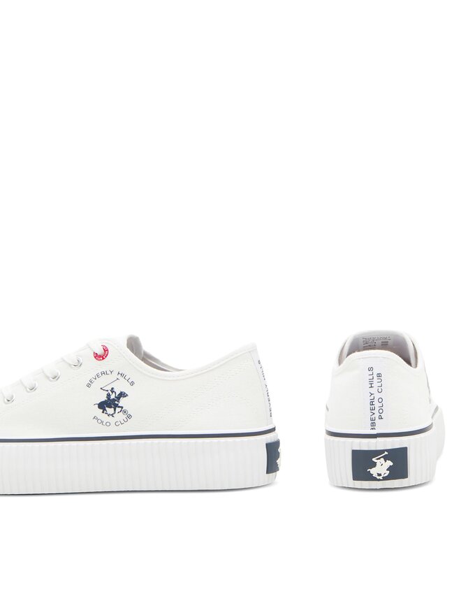 Beverly Hills Polo Club Sneakers aus Stoff Beverly Hills Polo Club W-BHPC027M Weiß