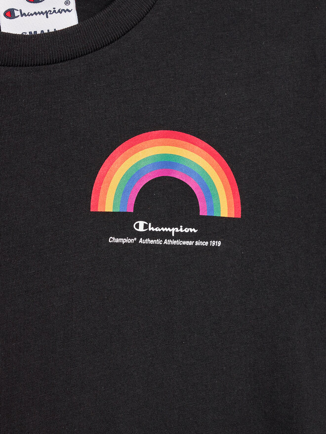 Champion Champion Póló 306374 Fekete Regular Fit