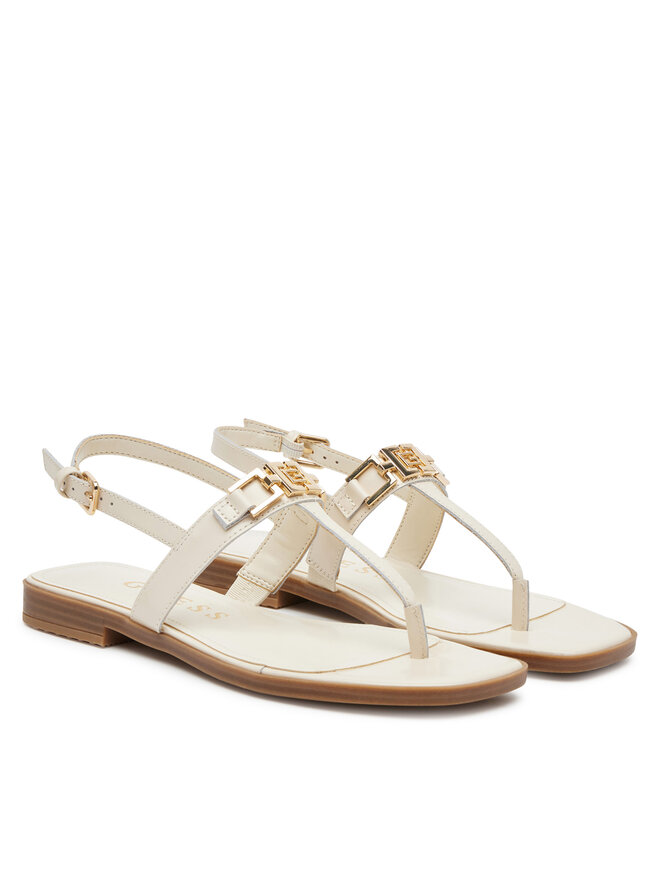 Guess Sandały Guess FLJREL LEA21 Beżowy