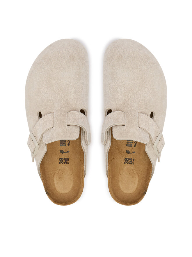 Birkenstock Pantoletten Birkenstock Boston 1031662 Beige