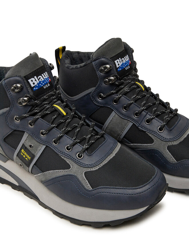 Blauer Schnürschuhe Blauer Mars04 F4MARS04/LEC Dunkelblau