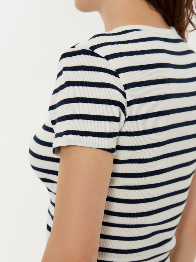 Tommy Jeans Tommy Jeans T-Shirt DW0DW19502 Bunt Slim Fit
