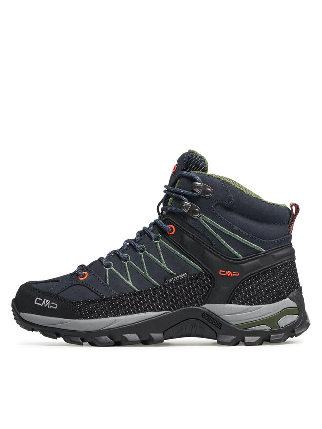 CMP Pārgājienu apavi CMP Rigel Mid Trekking Shoe Wp 3Q12947 Tumši zils