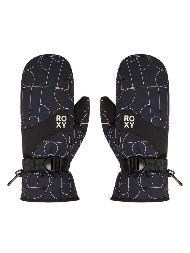 Roxy Лижні рукавиці Roxy Jetty Mitt ERJHN03266 Чорний