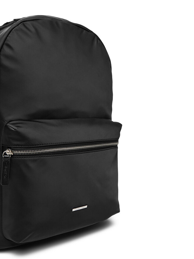Calvin Klein Σακίδιο Calvin Klein Sleek Nylon Backpack LV04D3042G Μαύρο