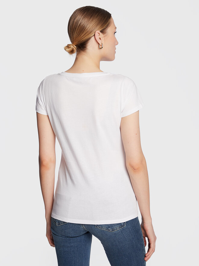 Liu Jo Liu Jo T-Shirt WA3288 J5923 Λευκό Regular Fit