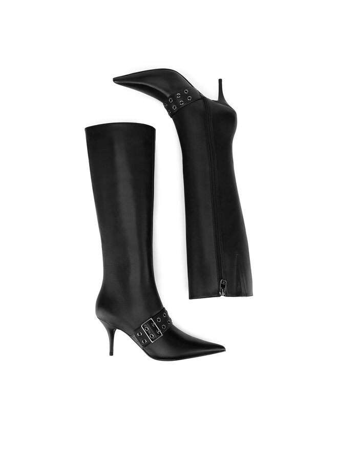 Eva Minge Cizme Eva Minge BUSMA-SLT062-1501 Negru