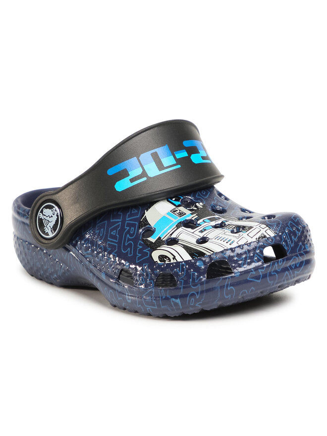 Crocs Şlapi Crocs Classic Star Wars R2D2 C3PO 200122 Bleumarin